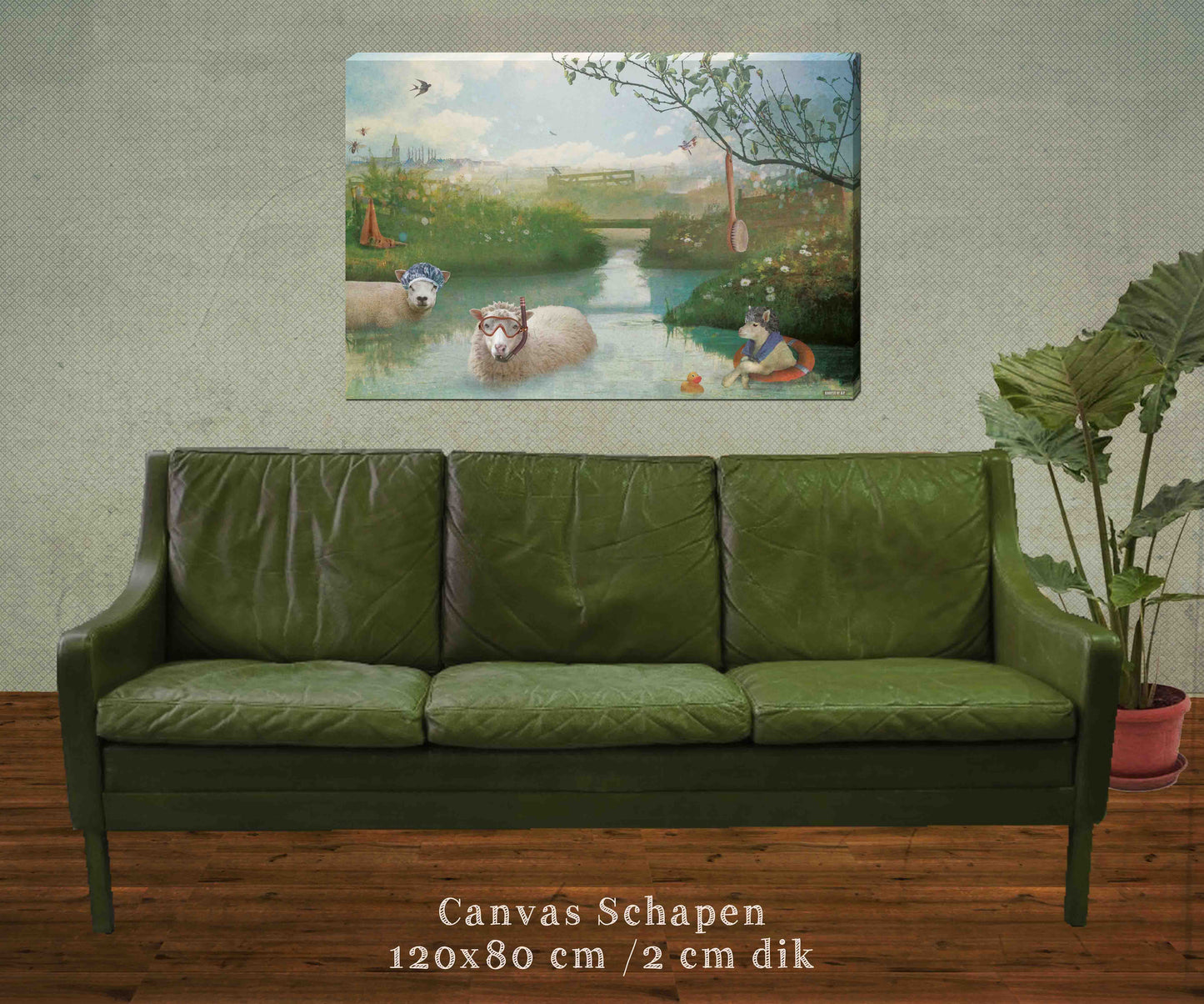 Canvas Schapen