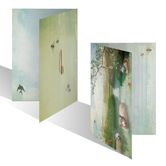 Luxe wenskaart Schapen