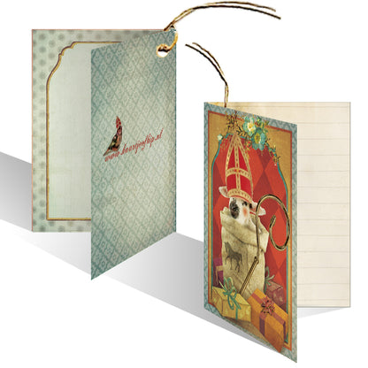 Kadokaartje Sinterklaas Lammetje