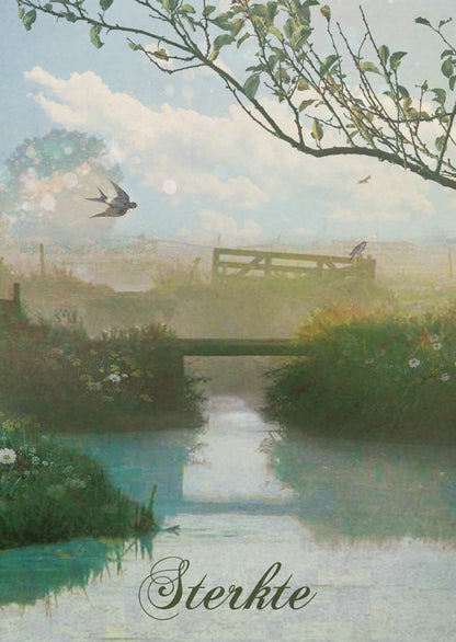 Luxe wenskaart Sterkte