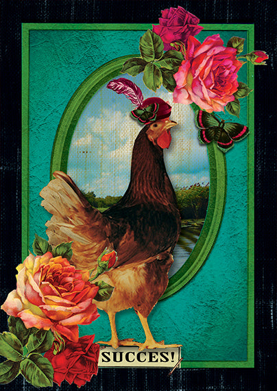 Ansichtkaart Succes!