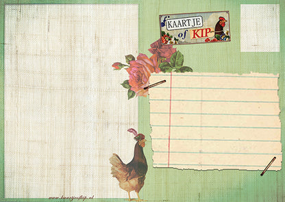 Ansichtkaart Succes!