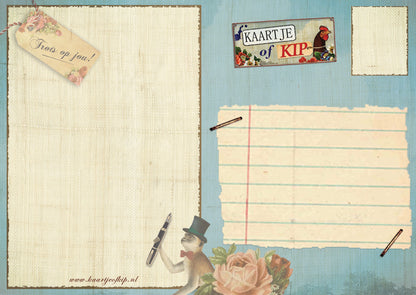 Ansichtkaart Trots op jou!