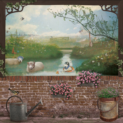 Schuttingzeil Uitzicht op Schaapjes