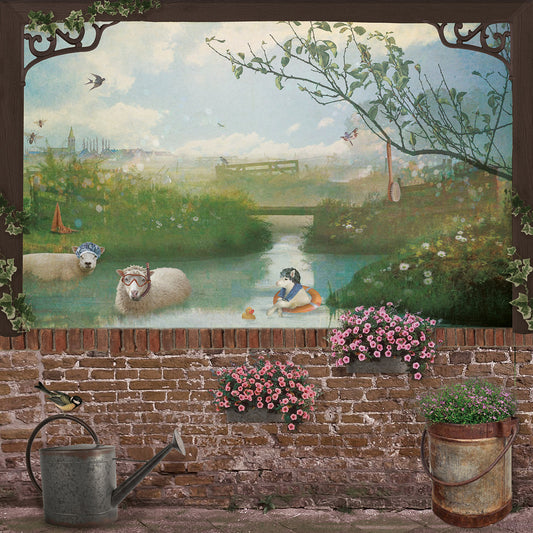 Schuttingzeil Uitzicht op Schaapjes