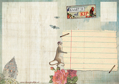 Ansichtkaart Verhuisd!