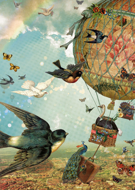 Ansichtkaart Vogelvlucht