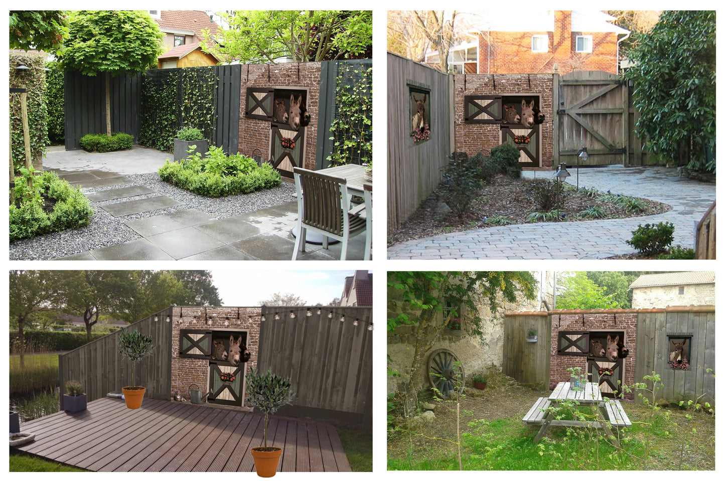 Schuttingzeil Ezels 'Baksteen'