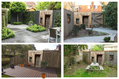 Schuttingzeil Oude Deur 'lichte Baksteen'