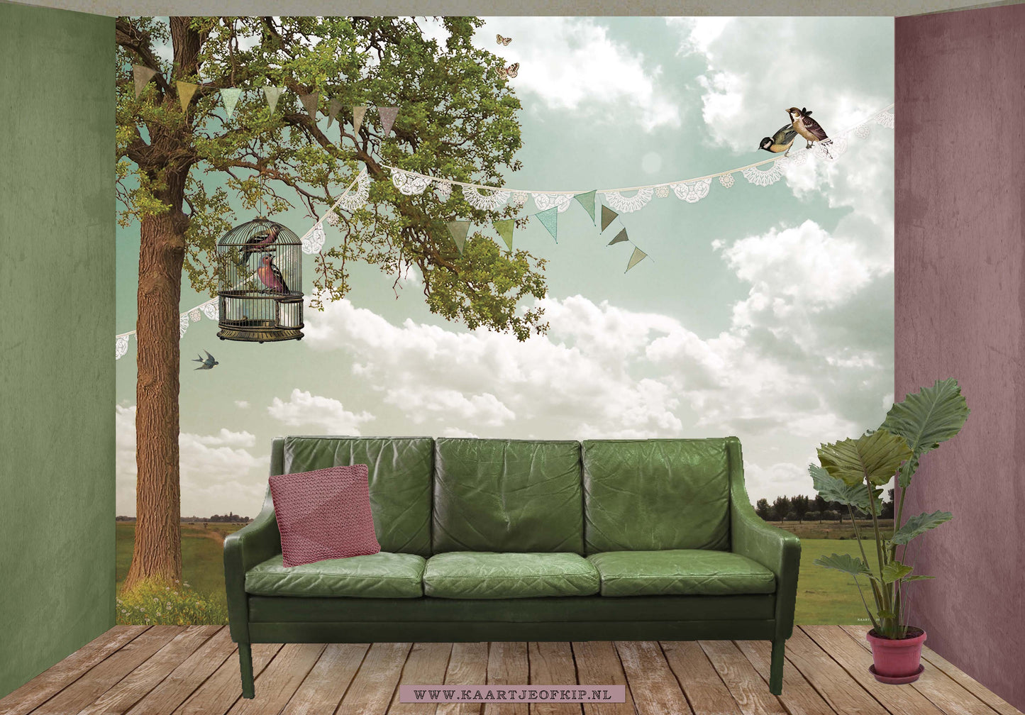 Behang Lentedag <332,5 breed>