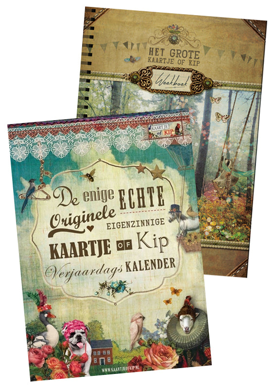 Voordeelset: Verjaardagskalender + Weekboek