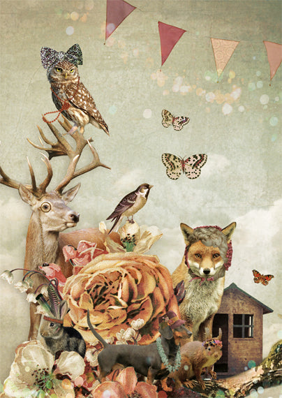 Ansichtkaart Wondere Wereld