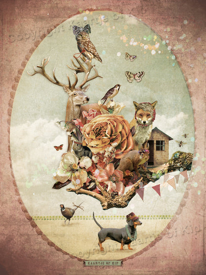 Poster Wondere wereld